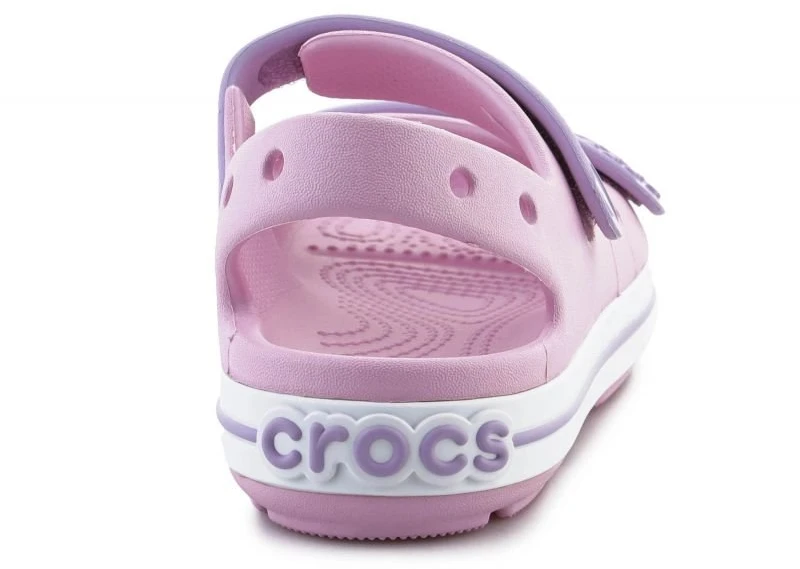 Vaikiškos basutės su reguliuojamais lipukais Crocs Crocband Cruiser, violetinės