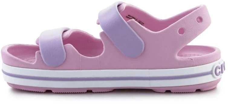 Vaikiškos basutės su reguliuojamais lipukais Crocs Crocband Cruiser, violetinės