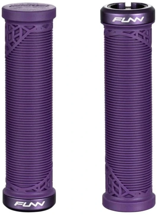 Vaikiškos dviračio rankenos Funn Hilt, violetinės, 110 mm