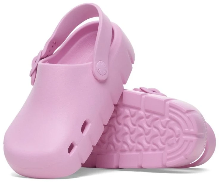 Vaikiškos klumpės Birkenstock Birki-Flow, rožinės