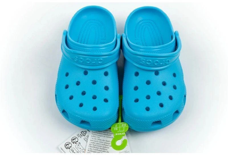 Vaikiškos klumpės Crocs Classic Clog K, mėlynos, patogios ir lengvos