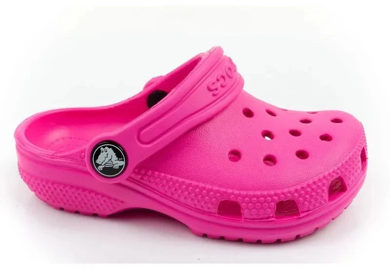 Vaikiškos klumpės Crocs Classic Clog T, rožinės, patogios ir stilingos
