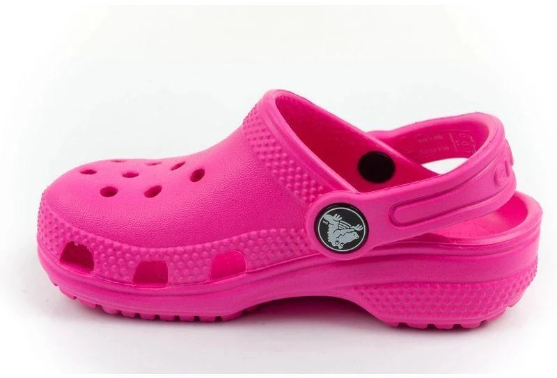 Vaikiškos klumpės Crocs Classic Clog T, rožinės, patogios ir stilingos