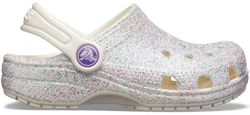 Vaikiškos klumpės Crocs Classic Glitter Clog Jr 205441 159