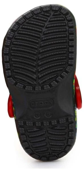 Vaikiškos klumpės su abstrakčiu raštu Crocs Classic Tie Dye Graphic, įvairiaspalvės