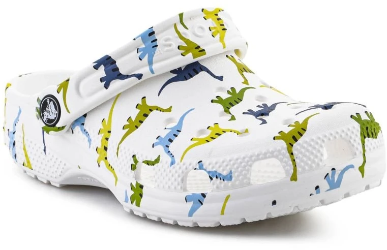 Vaikiškos klumpės su kulno dirželiu Crocs Classic Character Print