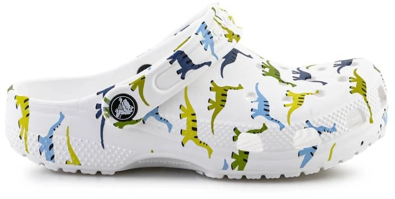 Vaikiškos klumpės su kulno dirželiu Crocs Classic Character Print