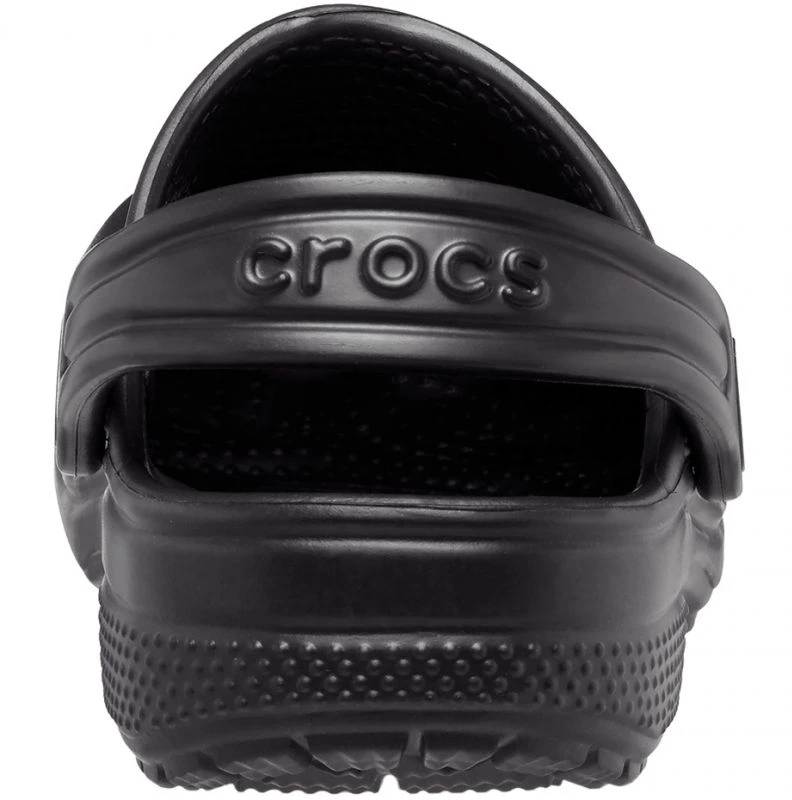 Vaikiškos klumpės su pasukamu dirželiu Crocs Classic Clog, juodos