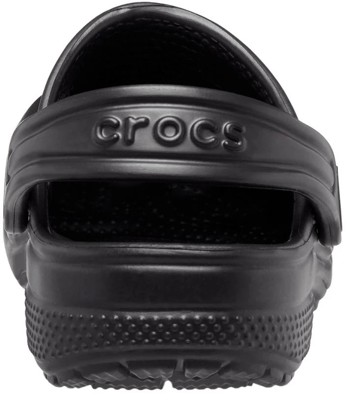 Vaikiškos klumpės su pasukamu dirželiu Crocs Classic Clog, juodos