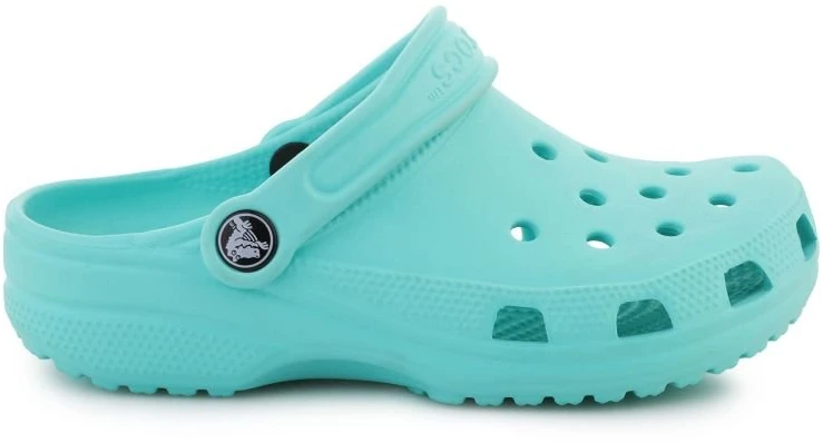 Vaikiškos klumpės su pasukamu kulno dirželiu Crocs Classic, žalios