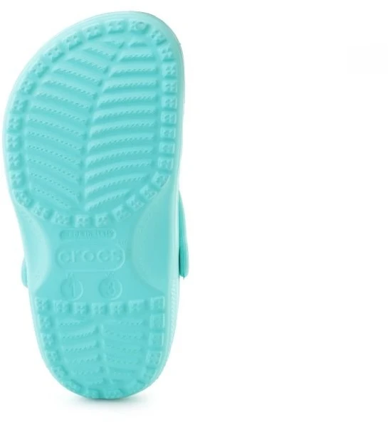 Vaikiškos klumpės su pasukamu kulno dirželiu Crocs Classic, žalios