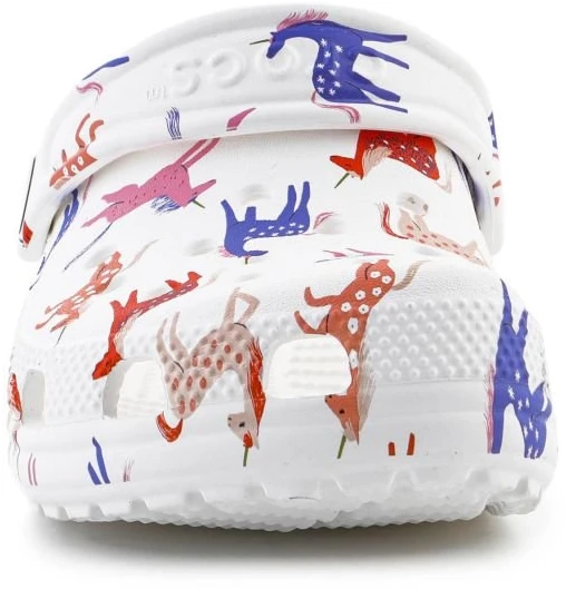 Vaikiškos klumpės su vienaragiais Crocs Classic Character Print