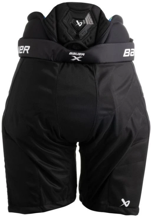 Vaikiškos ledo ritulio kelnės su nugaros apsauga Bauer X '24