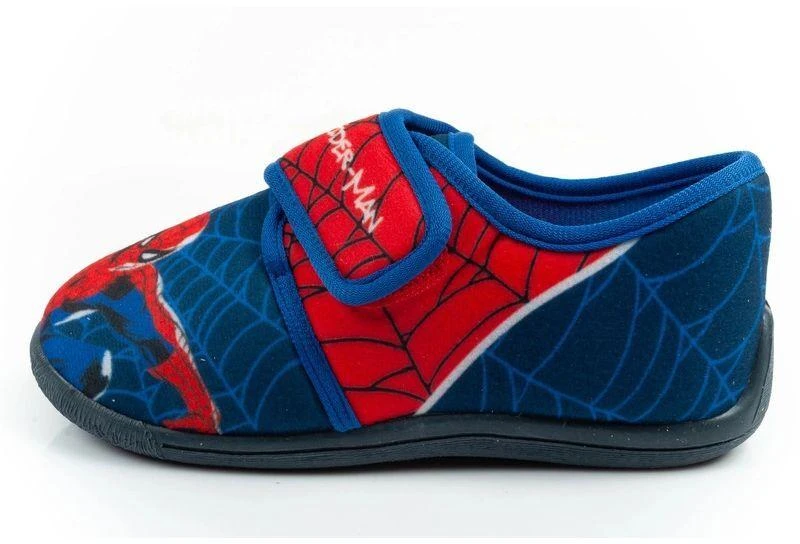 Vaikiškos „Leomil“ šlepetės su „Spiderman“ simbolika ir lipdukais darželiui
