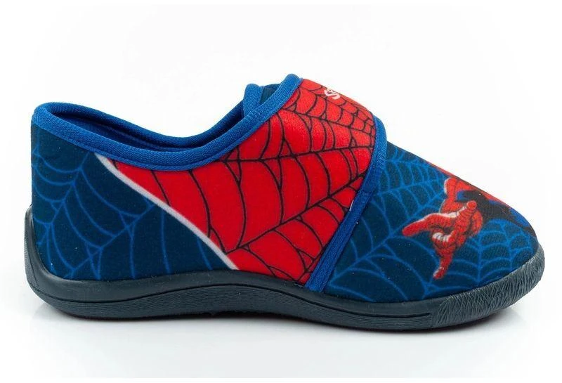Vaikiškos „Leomil“ šlepetės su „Spiderman“ simbolika ir lipdukais darželiui