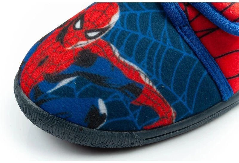 Vaikiškos „Leomil“ šlepetės su „Spiderman“ simbolika ir lipdukais darželiui
