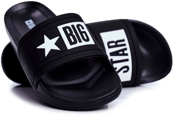 Vaikiškos šlepetės Big Star Juodas