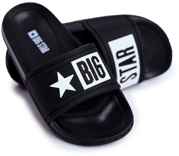 Vaikiškos šlepetės Big Star Juodas