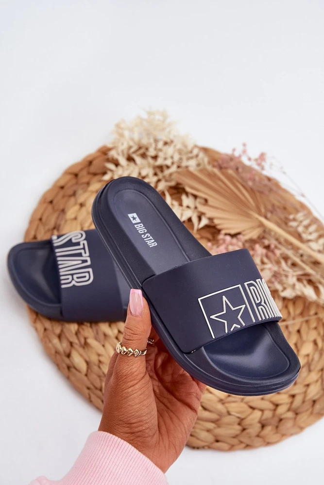 Vaikiškos šlepetės BIG STAR NN374521 navy