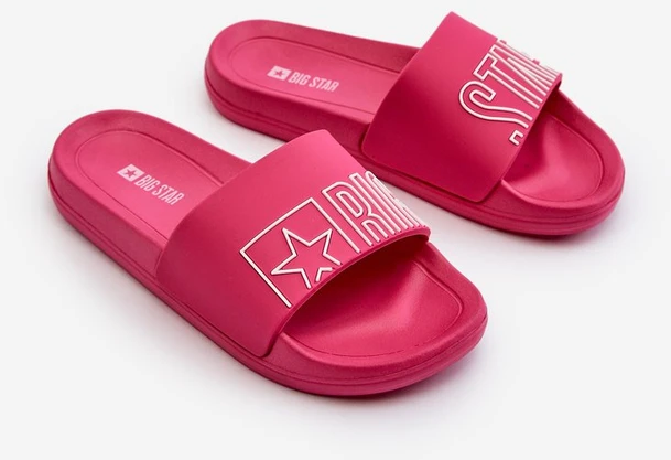 Vaikiškos šlepetės BIG STAR NN374524 Fuchsia