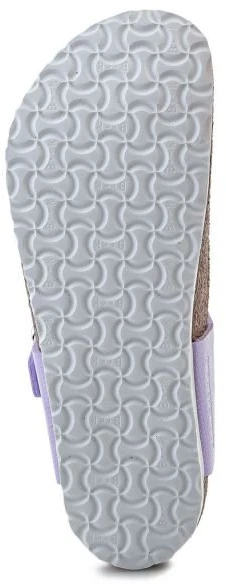 Vaikiškos šlepetės per pirštą Birkenstock Gizeh, violetinės