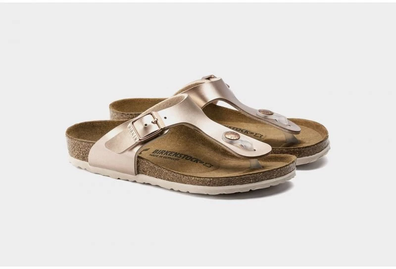 Vaikiškos šlepetės per pirštą Birkenstock Gizeh, rožinės