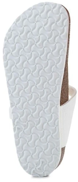 Vaikiškos šlepetės per pirštą Birkenstock Gizeh BS, baltos