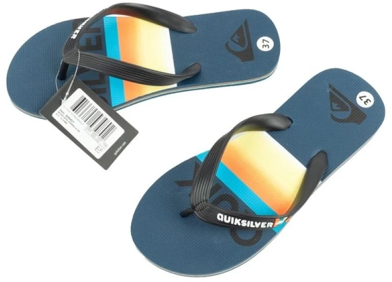 Vaikiškos šlepetės per pirštą Quiksilver Molokai, tamsiai mėlynos