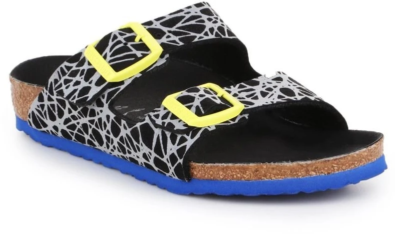 Vaikiškos šlepetės su dviem reguliuojamais dirželiais Birkenstock Arizona