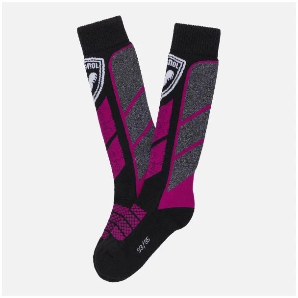 Vaikiškos slidinėjimo kojinės Rossignol Thermotech, rožinės