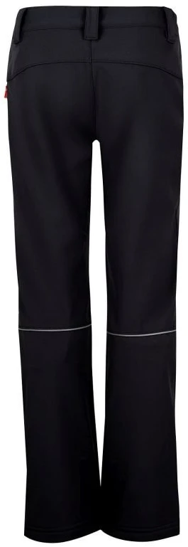 Vaikiškos softshell kelnės Trollkids Fjell, juodos