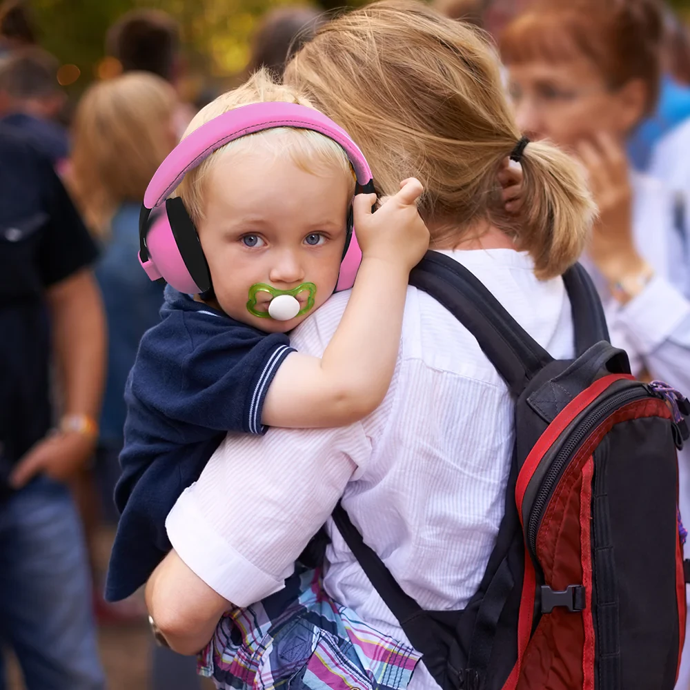 Ausinės Tellur noise reduction earmuffs skirta kids, Rožinė