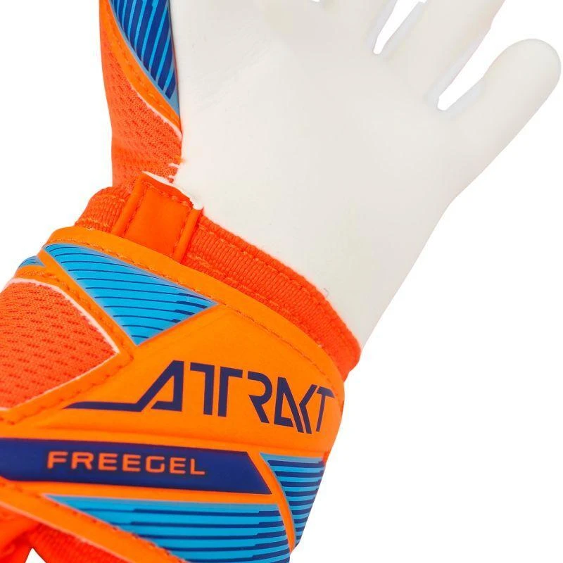 Vaikiškos vartininko pirštinės Reusch Attrakt Freegel Advance, oranžinės, 5672035 2290