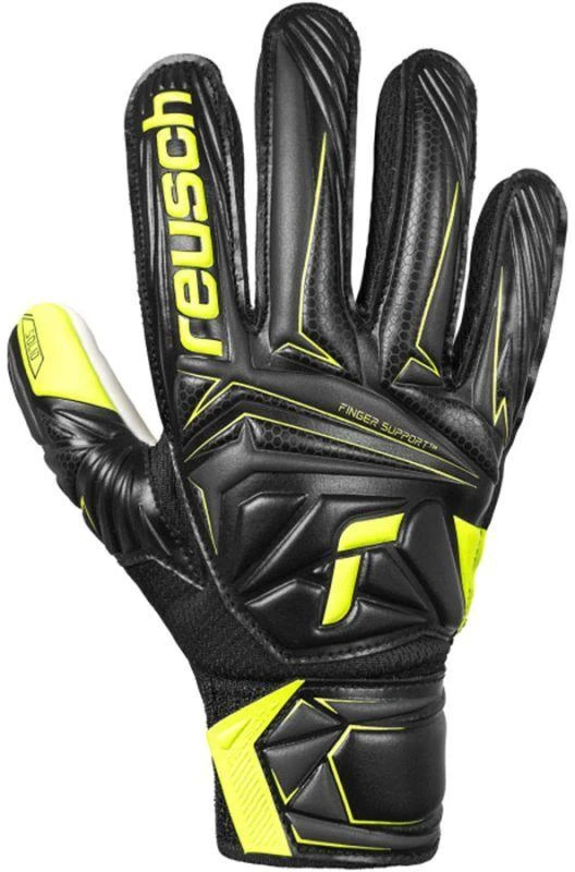 Vaikiškos vartininko pirštinės Reusch Attrakt Starter Solid Finger Support 56 72 511 7752