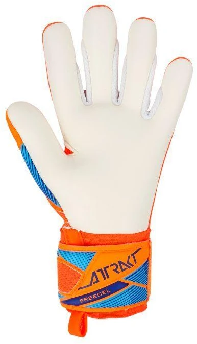 Vaikiškos vartininko pirštinės Reusch Attrakt Freegel Advance, oranžinės, 5672035 2290