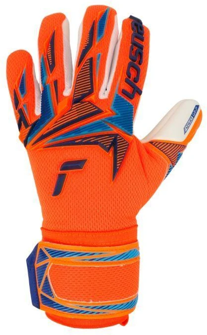 Vaikiškos vartininko pirštinės Reusch Attrakt Freegel Advance, oranžinės, 5672035 2290