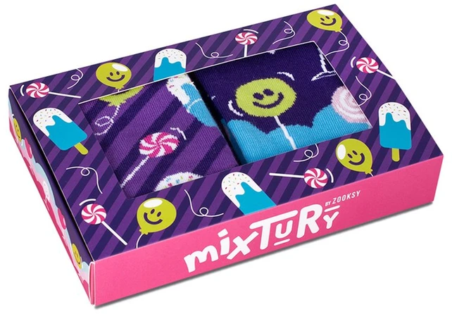Vaikiškų kojinių rinkinys Zooxy mix TURY Sweets