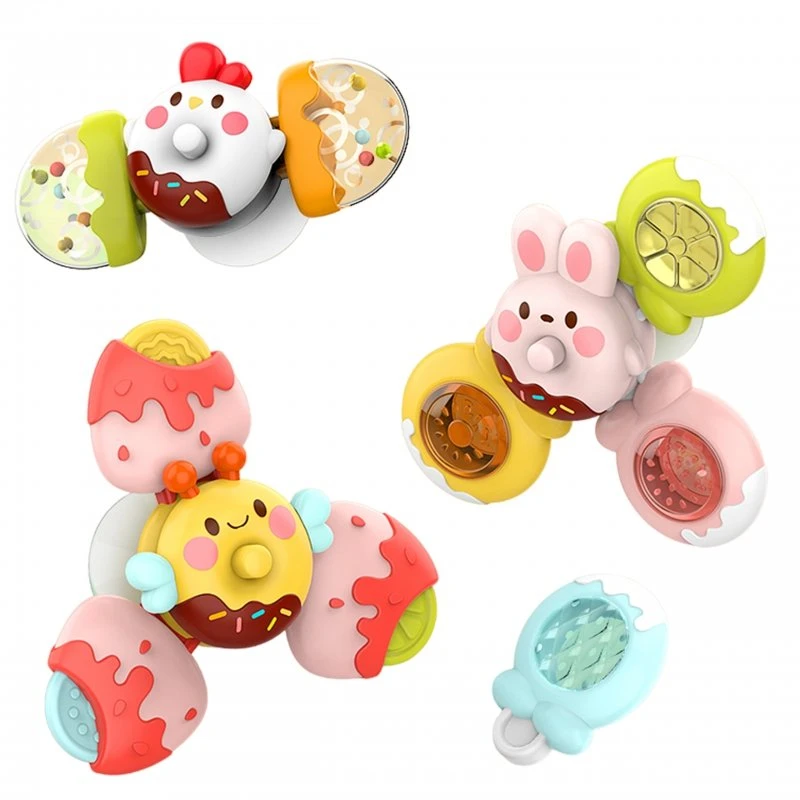 Woopie Baby WOOPIE Lauko žaislas Spinner Paveikslas Paukštis Triušis Keičiamas 3 vnt.
