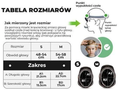 Vaikiškas dviratininko šalmas 48–54 cm mėlynas Rockbros