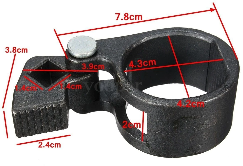 Vairo traukės šarnyro veleno / strypo nuėmimo įrankis | 27–42 mm (SK1336)