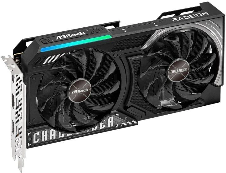 Vaizdo plokštė ASROCK RX9060XT Challenger 16GB OC