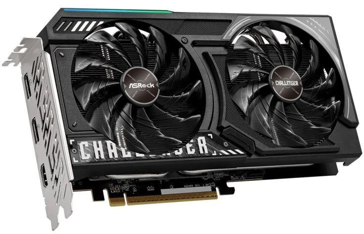 Vaizdo plokštė ASROCK RX9060XT Challenger 16GB OC
