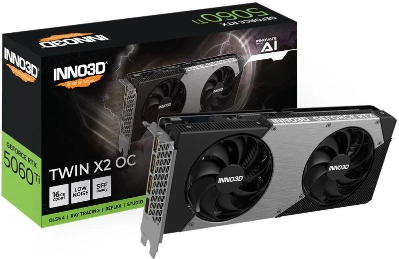 INNO3D GeForce RTX 5060 Ti Twin X2 16GB OC DLSS4