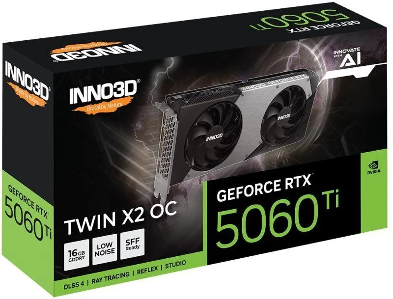 INNO3D GeForce RTX 5060 Ti Twin X2 16GB OC DLSS4