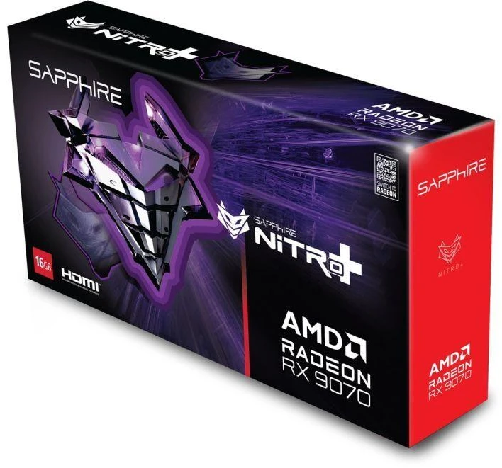 Sapphire NITRO+ Radeon RX 9070 AMD 16 GB GDDR6