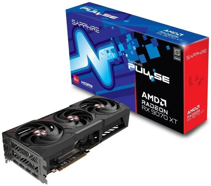 Sapphire PULSE Radeon RX 9070 XT AMD 16 GB GDDR6