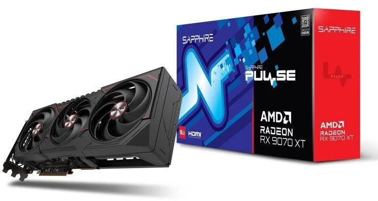 Sapphire PULSE Radeon RX 9070 XT AMD 16 GB GDDR6