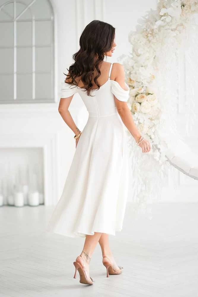 Vakarinė suknelė ilgarankovė elegantiška Bicotone