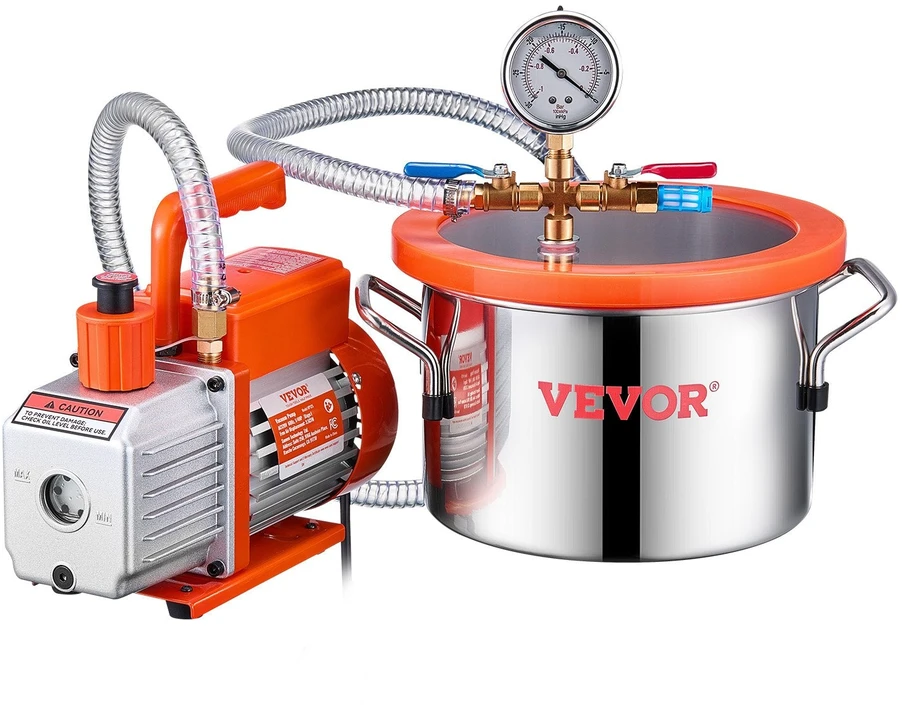 VEVOR 1,5 galono vakuuminis degazavimo rinkinys