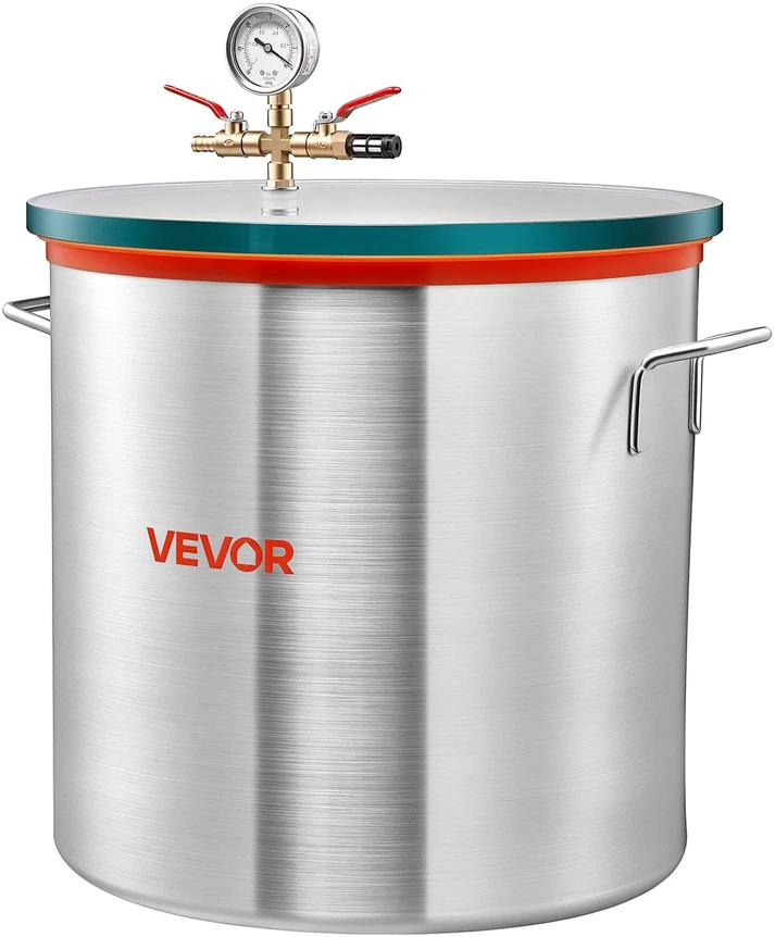 VEVOR 56,8 L vakuumo kamera dervai ir silikonui